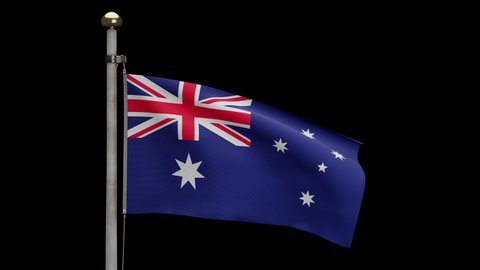 Postimpressionisme Velsigne edderkop Australia and New Zealand Flag Stock Footage Video (100% Royalty-free)  1067089795 | Shutterstock