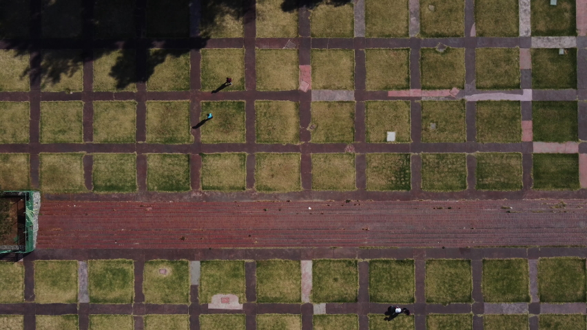 Top down view, Ciudad Universitaria, UNAM, Mexico City