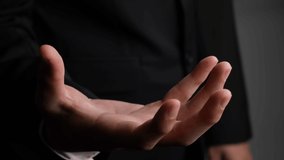 Human hand holding earth globe holographic technology . Futuristic visualization for virtual reality and augmented reality . - Powered by Shutterstock - Get 15% off with code: PIKWIZARD15