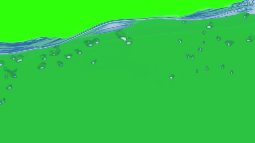 Beautiful Water transition Surface Moving Up Waving. Clear Blue Water Filling the Screen. 4k Ultra HD 3840x2160. | Shutterstock HD Video #1067627945
