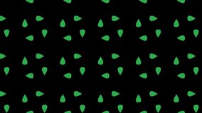 animation of figures that come together and form a clover on a colored background - Powered by Shutterstock - Get 15% off with code: PIKWIZARD15