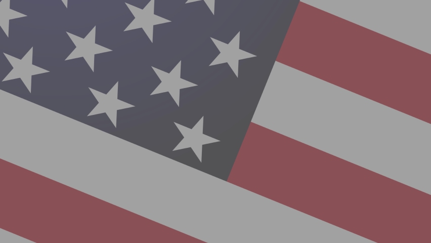 Happy Columbus Day animated banner. Video illustration on white background.