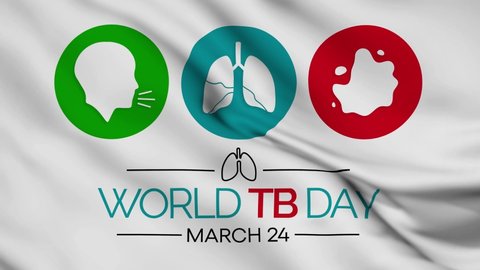 World Tuberculosis Day, observed on March 24th each year, is designed to build public awareness about the global epidemic of tuberculosis and efforts to eliminate the disease. seamless Video Animation