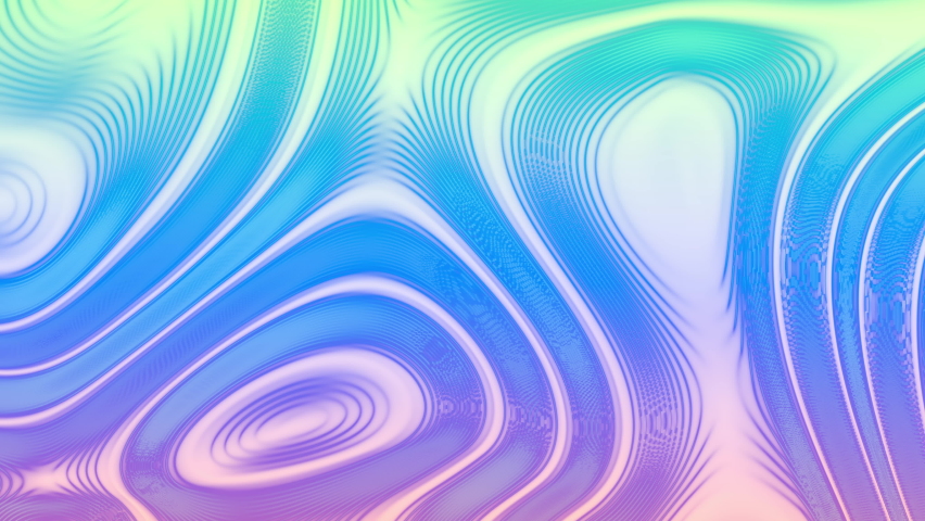 Colorful pink blue pastel 3D dynamic abstract liquid light and shadow artistic gradient wavy futuristic texture pattern background | Shutterstock HD Video #1067767799