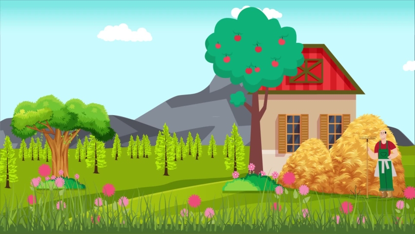 Family House In The Field