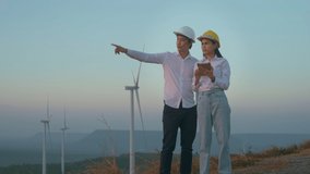 people  engineer are wearing a protective helmet on head, using tablet Analytics engineering data. - Powered by Shutterstock - Get 15% off with code: PIKWIZARD15