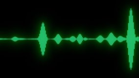 Alluring Animation Sound Wave Green. Equalizer Flickering Dots On Screen To The Rhythm Of Music - Powered by Shutterstock - Get 15% off with code: PIKWIZARD15