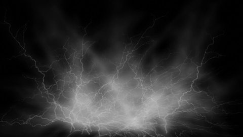 Electrical tendrils animation background stock footage