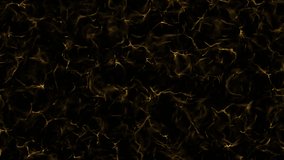 Abstract lava loop animation. Fire on black background seamless video.
