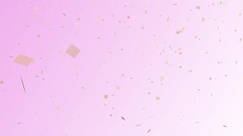 Confetti particles background motion graphics