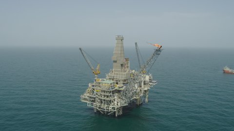 Baku oil rocks - Platform