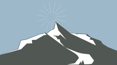 雪山 イラスト Stock Video Footage 4k And Hd Video Clips Shutterstock