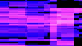 Glitch noise VFX. Red and Blue Glitch Effect. Video background, transition effect, music videos, commercials.