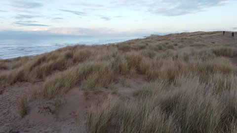 Dunes at sunset - Belgian North Sea