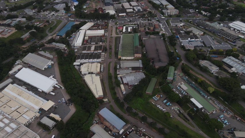 An industrial park in Durban, South Africa
