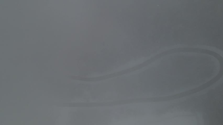 Road in Winter Season Kartepe Mountain Kocaeli Turkey