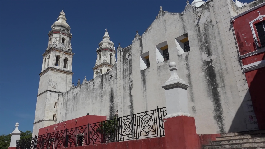 Our Lady of the Immaculate Conception Cathedral. San Francisco de Campeche, Mexico.