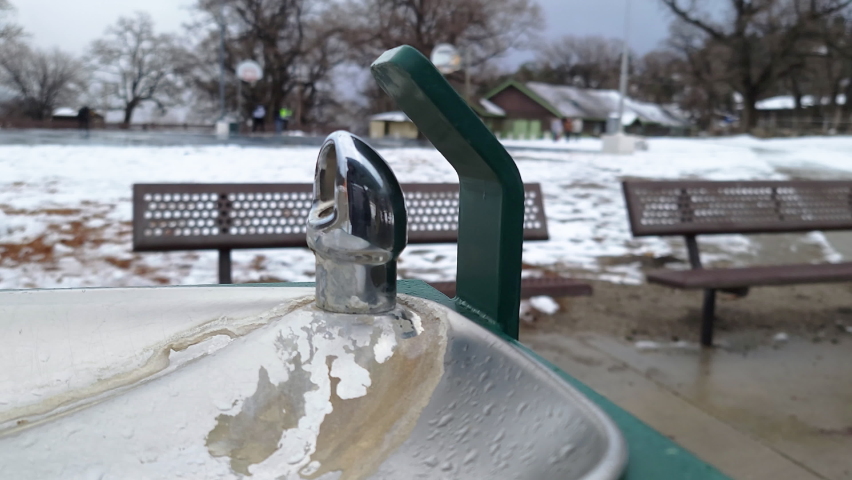 water drinking fountain in Frazier Park California