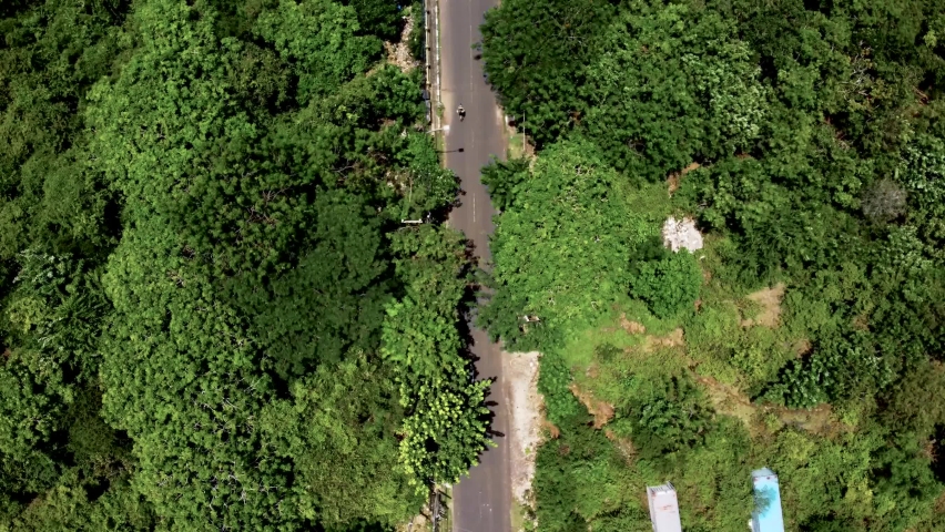 2.7K Bali Road Bridge Aerial | Shutterstock HD Video #1068351539