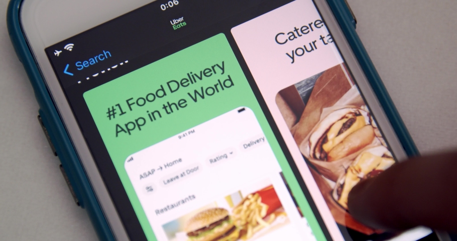 Uber Eats Stock Video Footage - 4K and HD Video Clips  Shutterstock