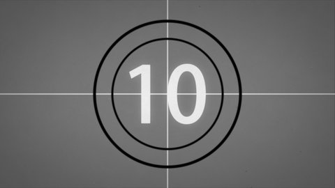 old film reel countdown gif