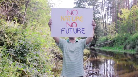 No Nature - No Future, Social Activist Warns Of Global Warming Threat