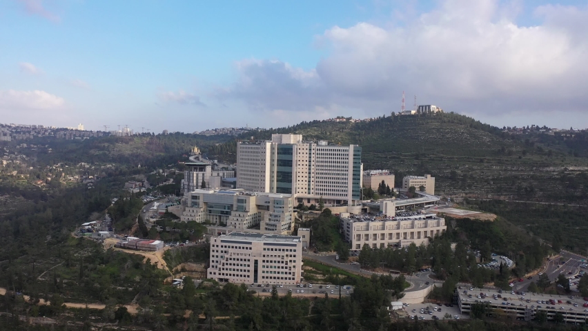 Hadassah Ein Kerem Medical Center Stock Video Footage - 4K and HD Video ...