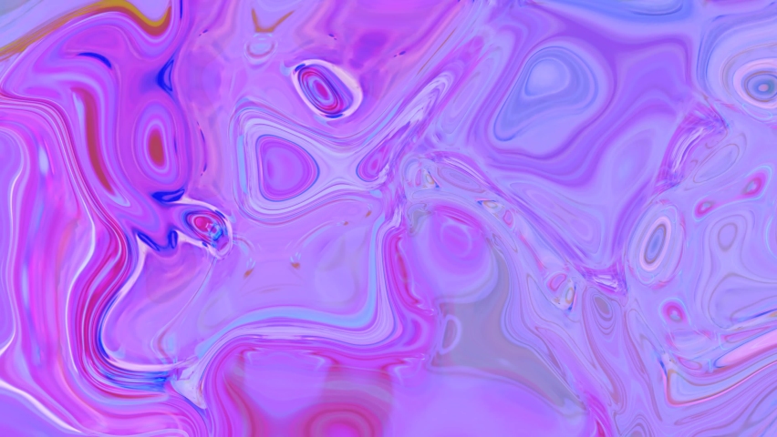 abstract blue pink liquid wave background Stock Footage Video (100% ...