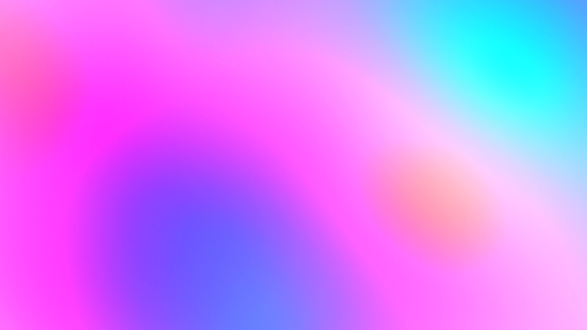 Neon pink blue purple abstract background. Soft rainbow color holographic iridescent blurred gradient. Hologram glitch. Light through a crystal and smoke | Shutterstock HD Video #1068479840
