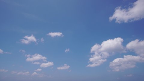 Time lapse, beautiful sky with clouds background, Sky with clouds weather nature cloud blue, Blue sky with clouds and sun, Clouds At Sunny In Summer Day.