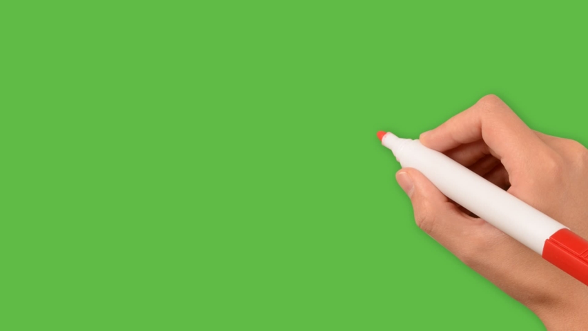 drawing an temple art with color combination on green background