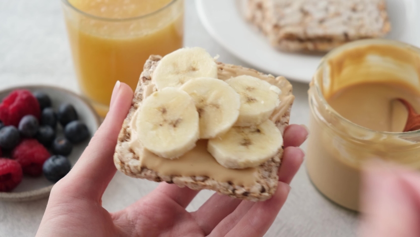 Nut Butter Banana cookies