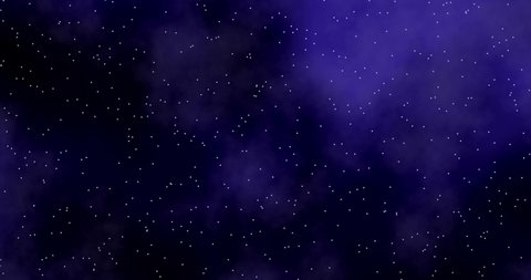 Night Sky Animated Background Stars Moving Stock Footage Video (100% ...