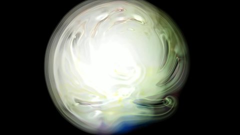 Digital Rendering Abstract Hypnotic Background