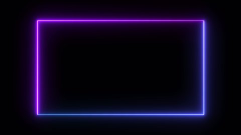POPULAR abstract seamless background blue purple spectrum looped animation fluorescent ultraviolet light 4k glowing neon line Abstract background web neon box pattern LED screens projection technology