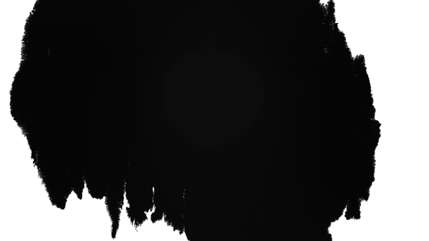 Ink Drops Transition on Black Background 4k Footage Ink Footage Transition White Ink Drops Falling on Black Background | Shutterstock HD Video #1068762173