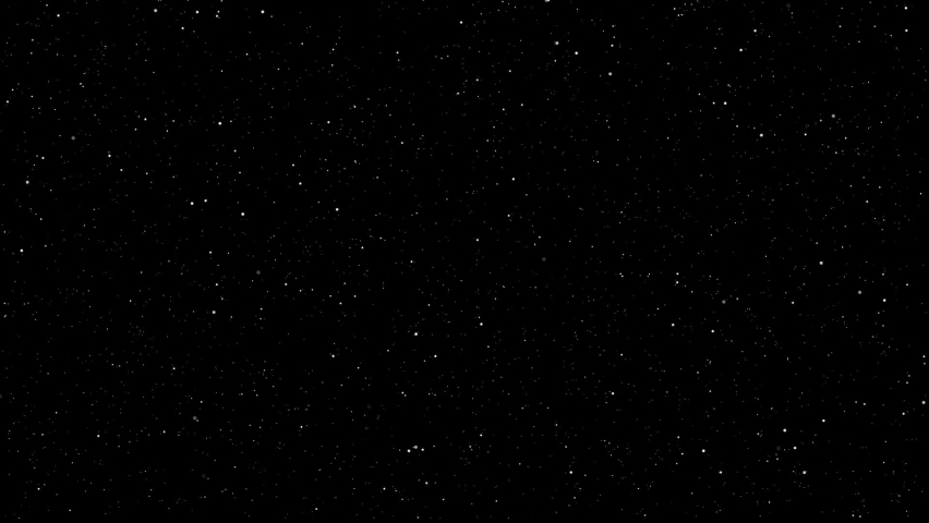 The camera moves at high speed into black space towards the white stars. | Shutterstock HD Video #1068792401