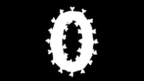 Animated Virus Cell Typeface Letters Loop With Alpha  0 - Powered by Shutterstock - Get 15% off with code: PIKWIZARD15