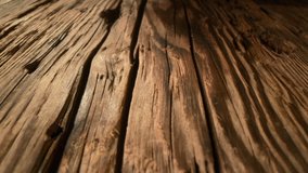 Super slow motion of rolling peanuts on wood with camera motion. Filmed on high speed cinema camera, 1000fps. - Powered by Shutterstock - Get 15% off with code: PIKWIZARD15