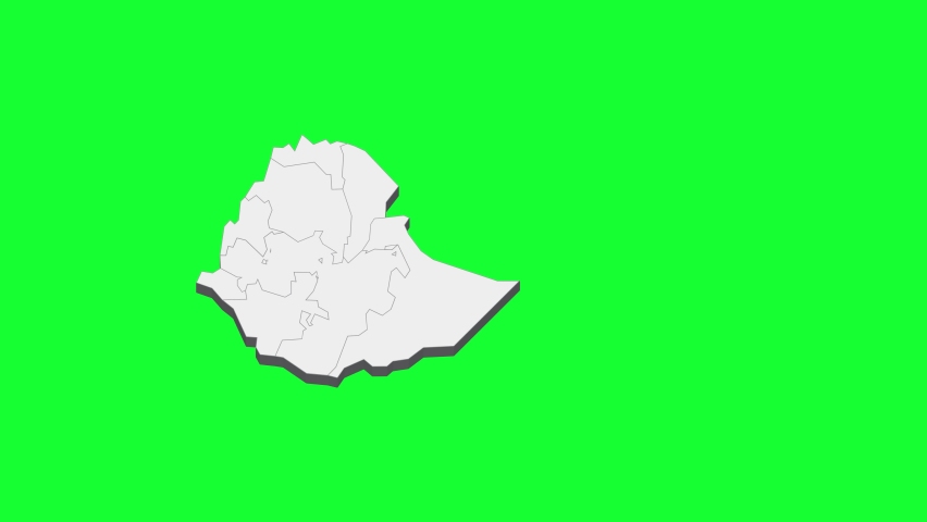 3d Map Illustration Ethiopia Stock Footage Video 100 Royalty Free   7 