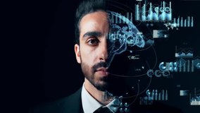 AI (Artificial Intelligence) concept. Deep learning. Global communication network. - Powered by Shutterstock - Get 15% off with code: PIKWIZARD15