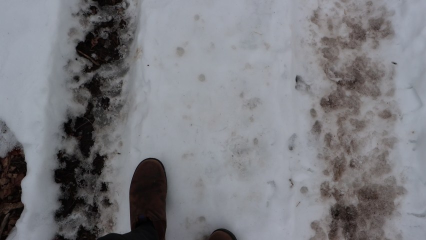 A Canadian winter walk through an Ontario sugar bush. This forest is filled with maple buckets collecting sap to boil down to maple syrup! Enjoy the foley sounds of nature and the snowy backgrounds.