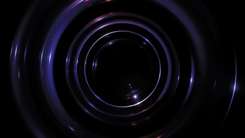 Photographic equipment in beautiful dark lighting. Loop Full HD animation video in 25 FPS with flares on lens and objective for advertisements and presentations.