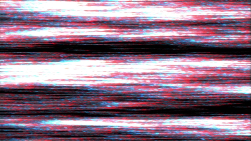 VHS Analog Abstract Digital Animation. Old TV. Glitch Error Video Damage. Signal Noise. System error. Unique Design. Bad signal. Digital TV Noise flickers. No signal. Color background Royalty-Free Stock Footage #1069014178