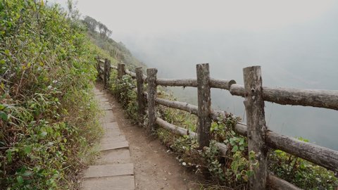 Kew mae pan nature trail at Doi Inthanon national park ,Chiangmai