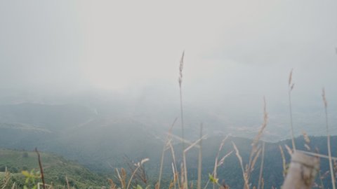 View from Kew mae pan nature trail at Doi Inthanon national park ,Chiangmai