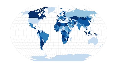 Vector Black World Map Transparent Background Stock Vector (Royalty ...