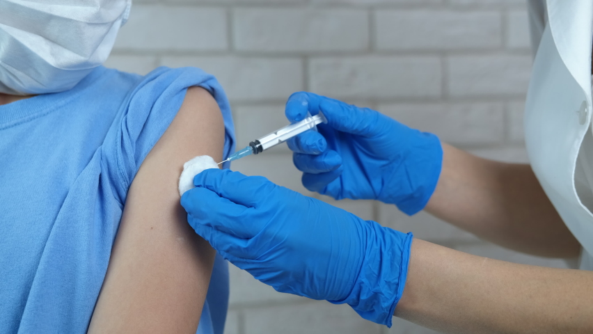 Vaccination in Childhood. a View 스톡 동영상 비디오(100% 로열티 프리) 1069149043 | Shutterstock