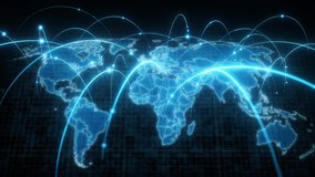 Global network concept. World map. Business strategy. GUI (Graphical User Interface). - Powered by Shutterstock - Get 15% off with code: PIKWIZARD15