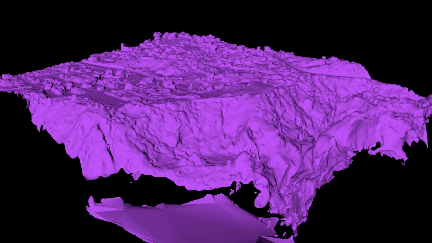 drone survey and the generated real life scan texture overlays over the model used in real estate and property evaluation using gis software